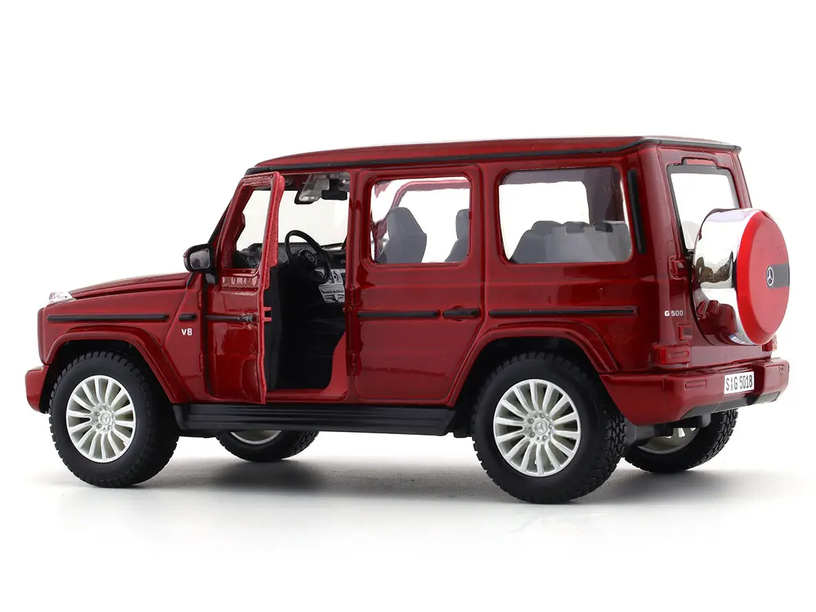 2019 Mercedes-Benz G Class red 1:25 Maisto licensed diecast Scale Model car view 6