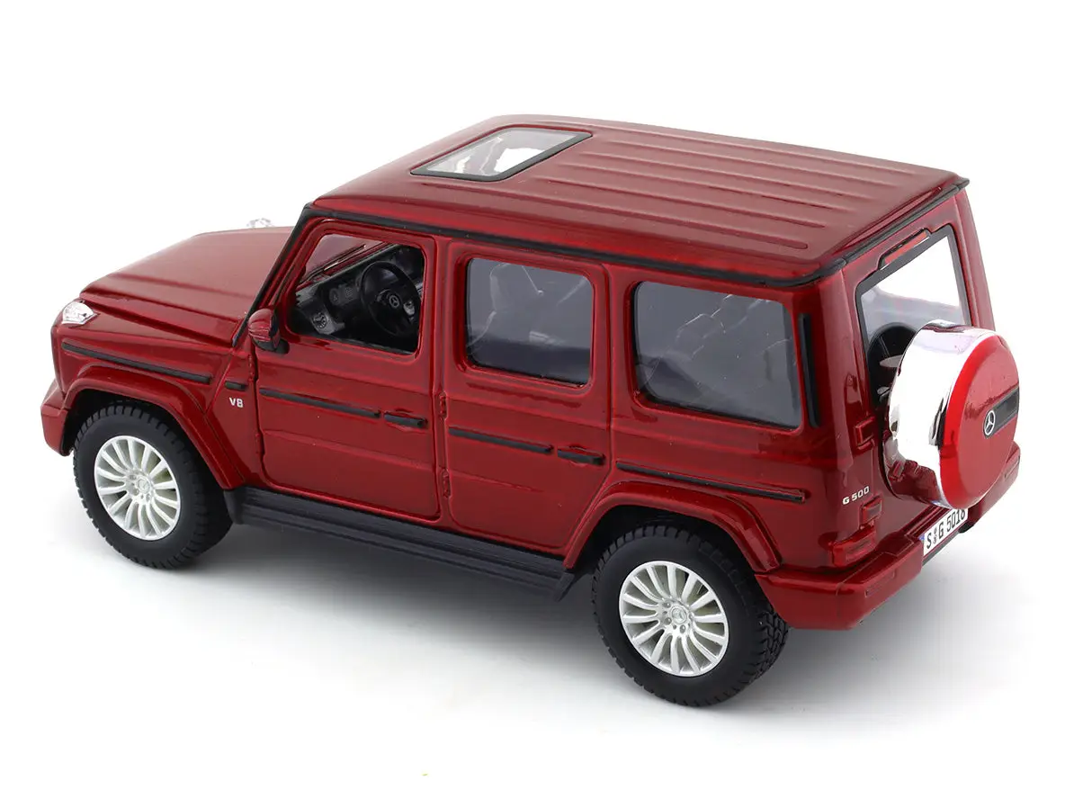 2019 Mercedes-Benz G Class red 1:25 Maisto licensed diecast Scale Model car view 7