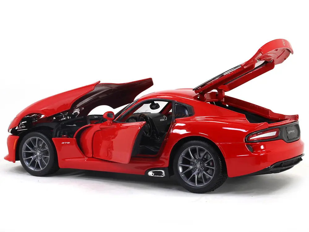Dodge Viper GTS SRT 1:18 Maisto diecast Scale Model car view 9