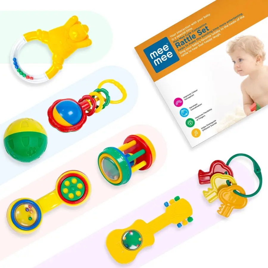 Mee Mee Rattle Set PACK OF 7 view 3