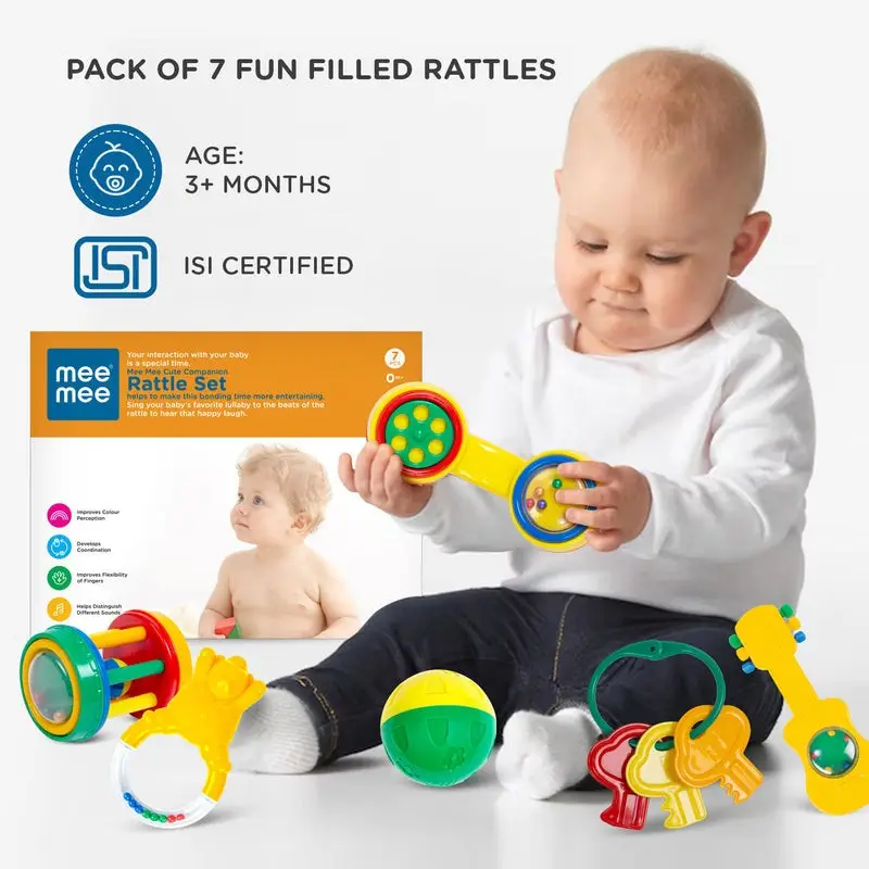 Mee Mee Rattle Set PACK OF 7 view 4