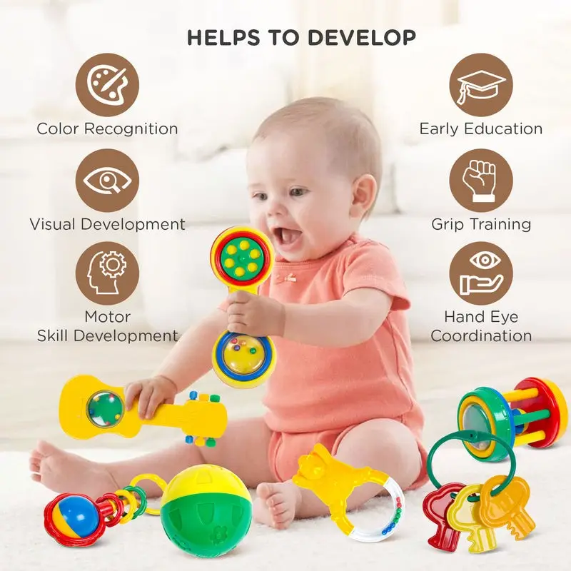 Mee Mee Rattle Set PACK OF 7 view 6