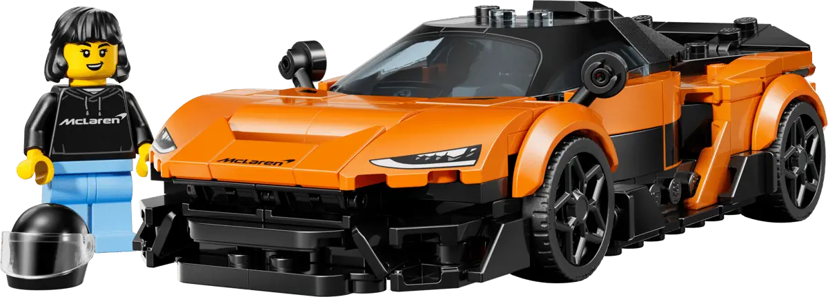 Speed Champions 9+ Ages 287 Pieces Building Instructions Warning! Small parts. Speed Champions #77257 McLaren W1 view 2