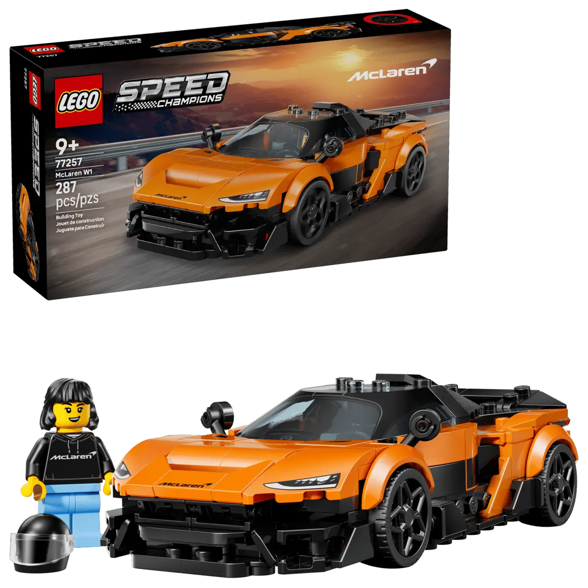 Speed Champions 9+ Ages 287 Pieces Building Instructions Warning! Small parts. Speed Champions #77257 McLaren W1