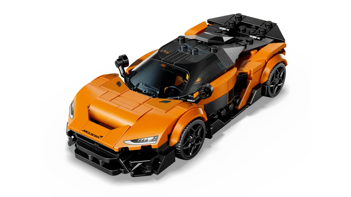 Speed Champions 9+ Ages 287 Pieces Building Instructions Warning! Small parts. Speed Champions #77257 McLaren W1 view 4