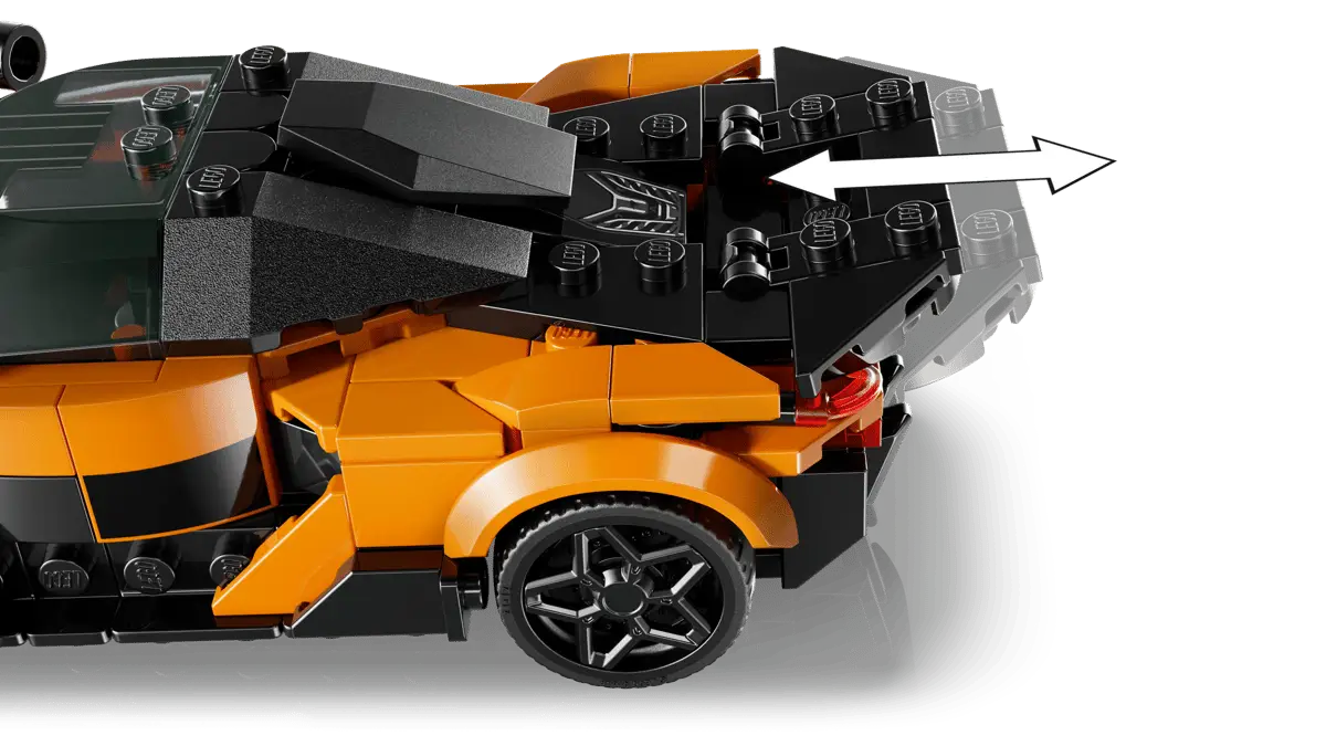 Speed Champions 9+ Ages 287 Pieces Building Instructions Warning! Small parts. Speed Champions #77257 McLaren W1 view 5