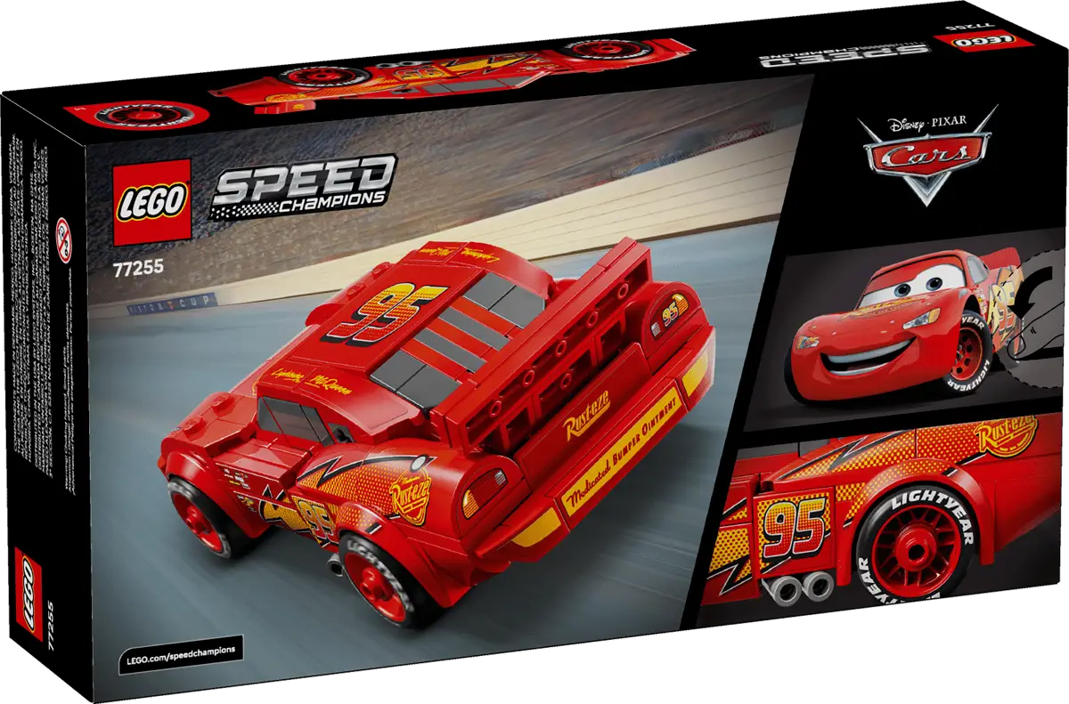 Lightning McQueen LEGO Car 77255 view 7
