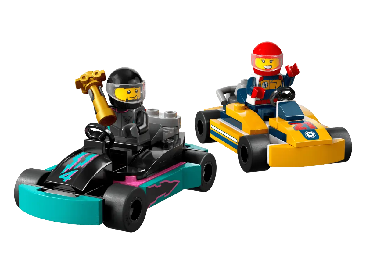 LEGO Speed Champions Go-Kart Set 60400 view 2