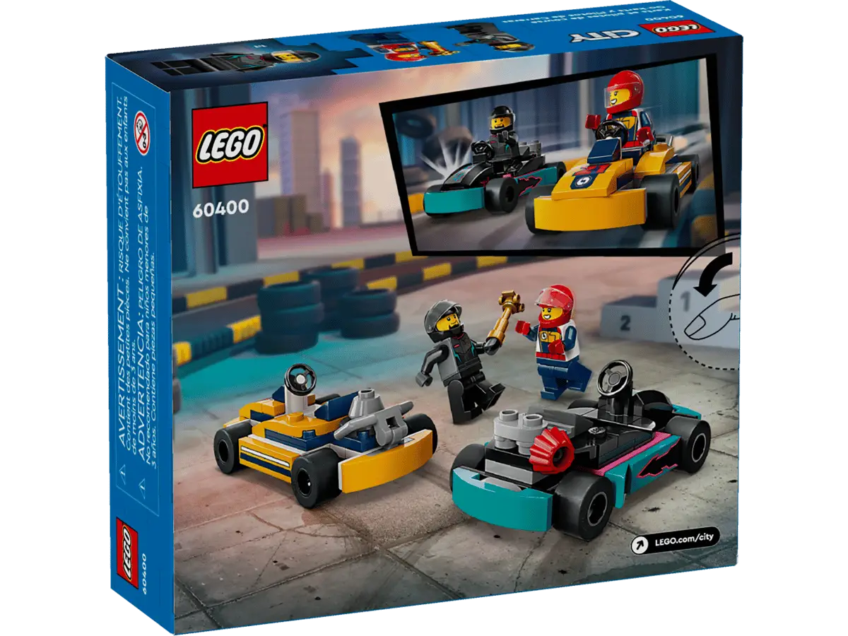 LEGO Speed Champions Go-Kart Set 60400 view 5