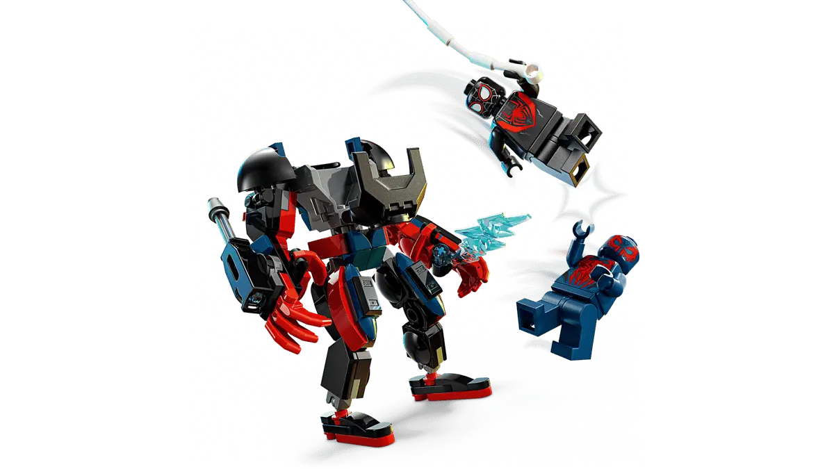 Marvel #76337 Miles Morales Mech vs. Spider-Man 2099 view 3