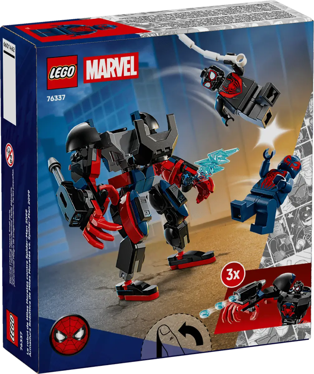 Marvel #76337 Miles Morales Mech vs. Spider-Man 2099 view 10
