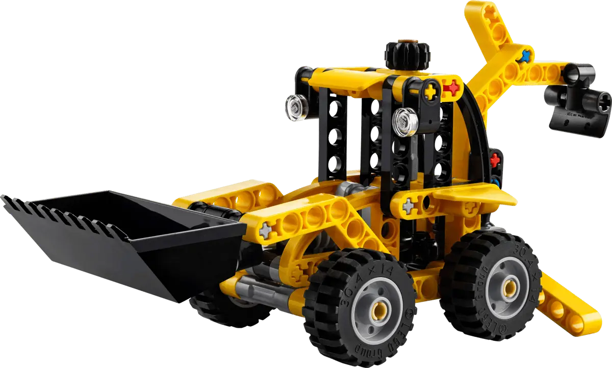 Technic #42197 Backhoe Loader view 2