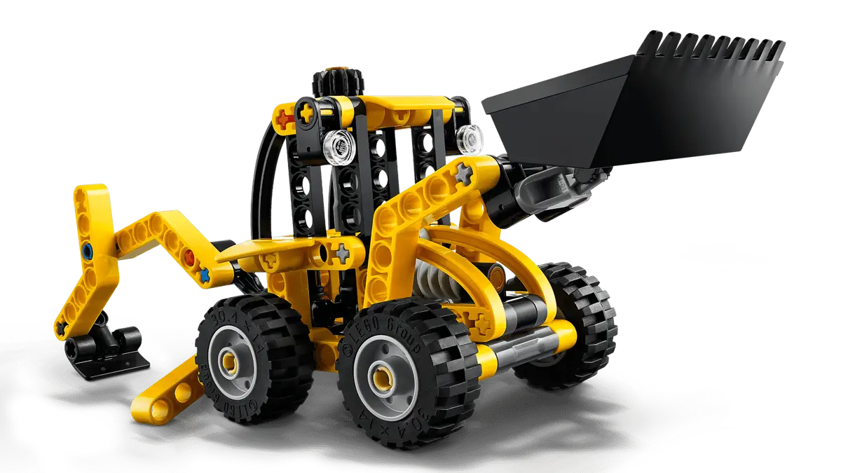 Technic #42197 Backhoe Loader view 3