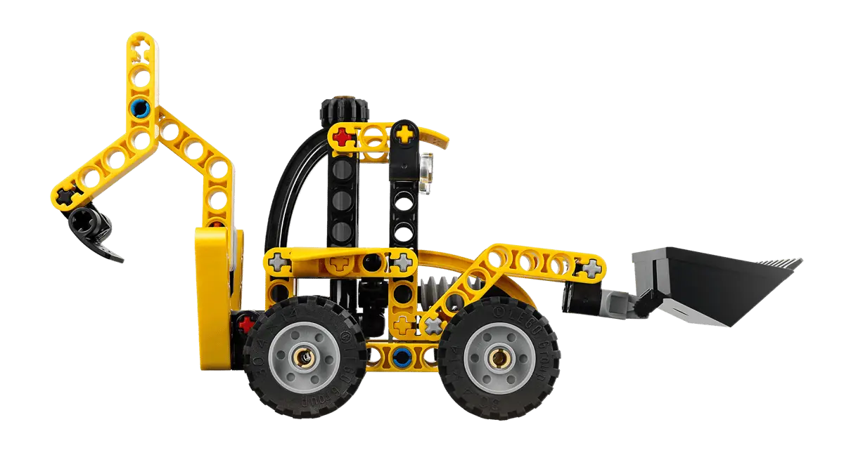 Technic #42197 Backhoe Loader view 4