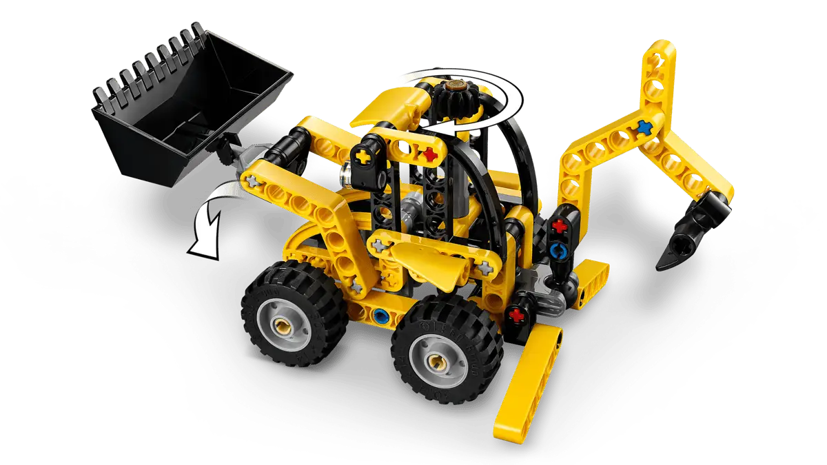 Technic #42197 Backhoe Loader view 7