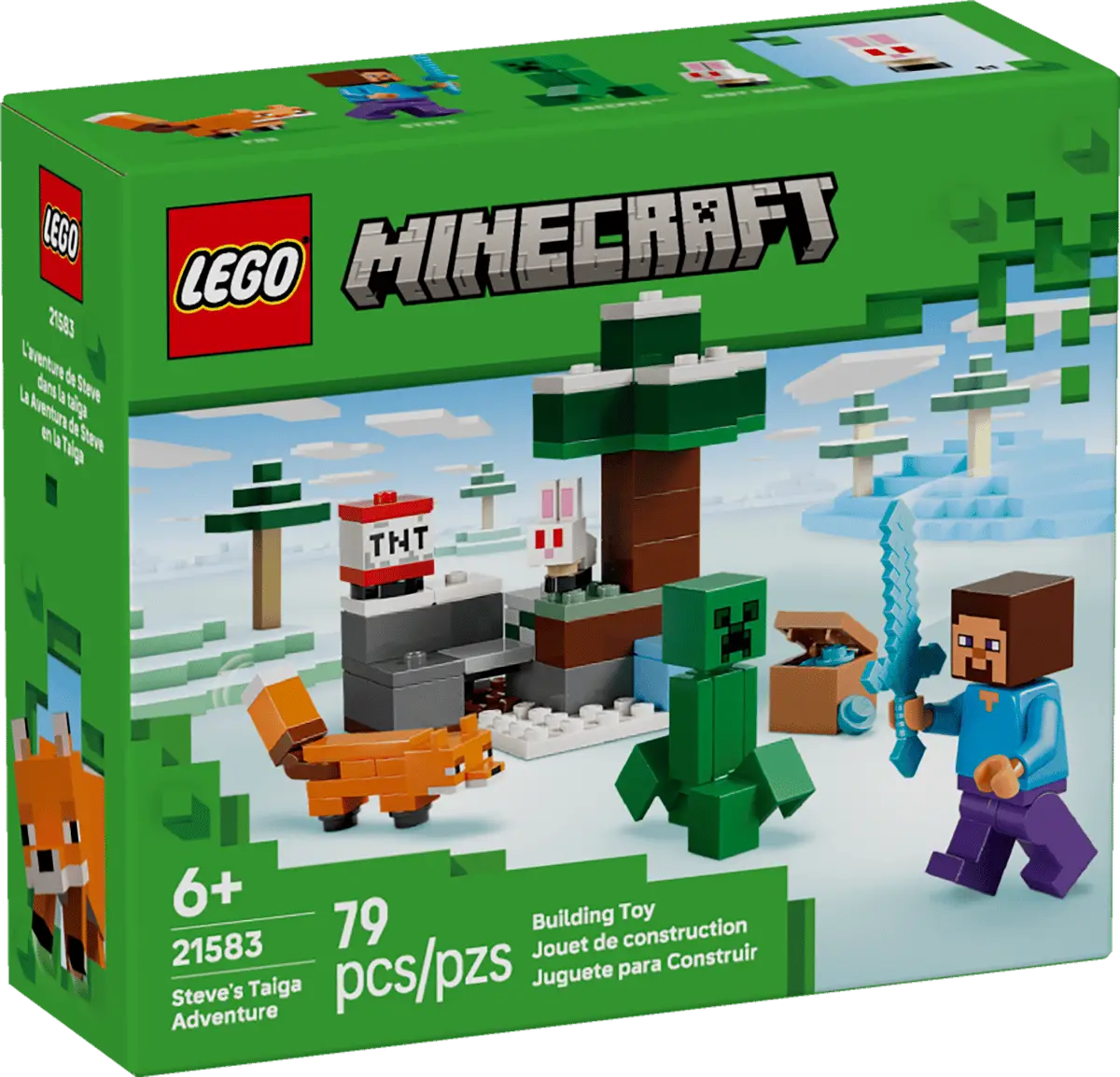 Minecraft® #21583 Steve's Taiga Adventure