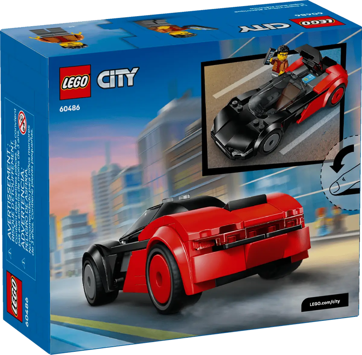 LEGO Speed Racer Set City #60486 EV Supercar view 10