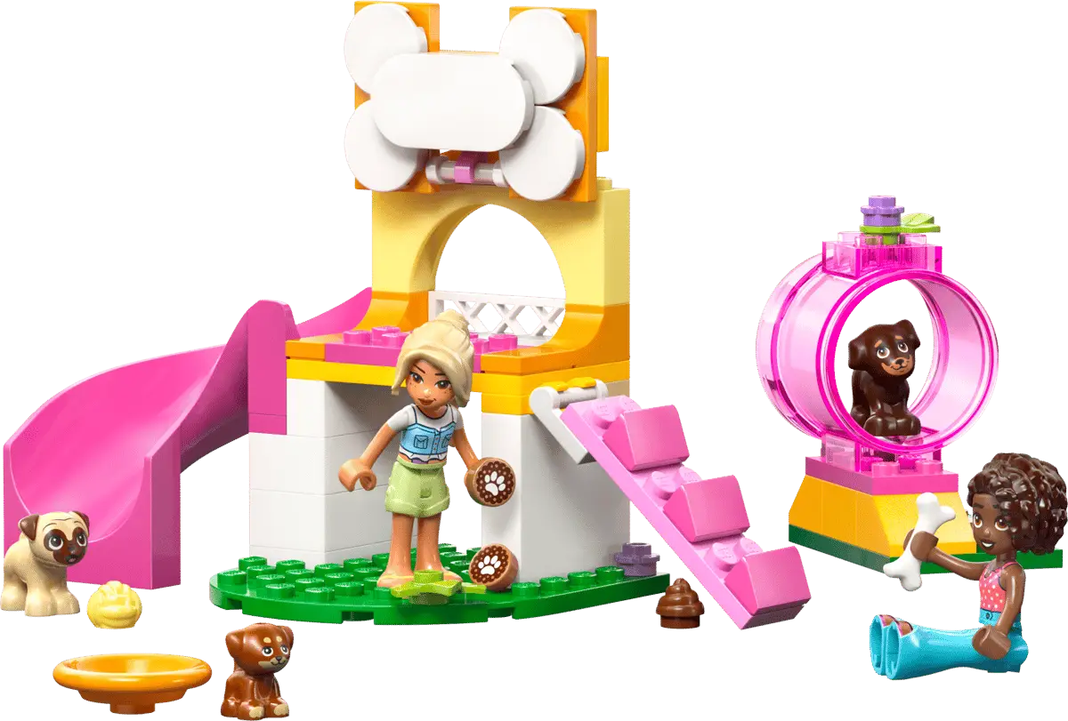 LEGO Friends Puppy Playground 42665 view 2