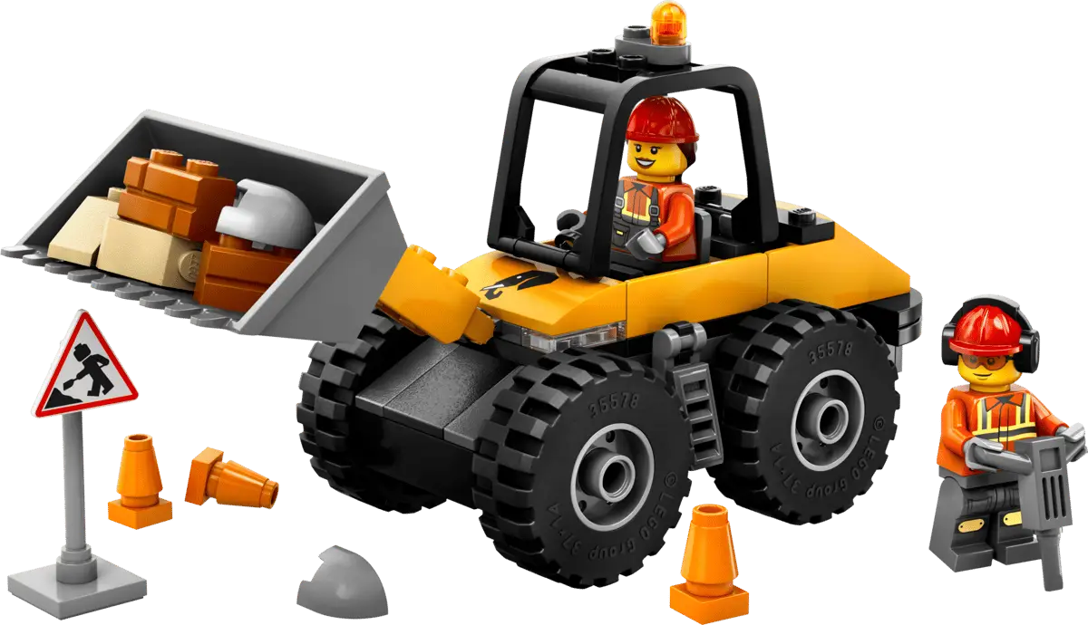 LEGO Technic Construction Loader City #60450 view 2