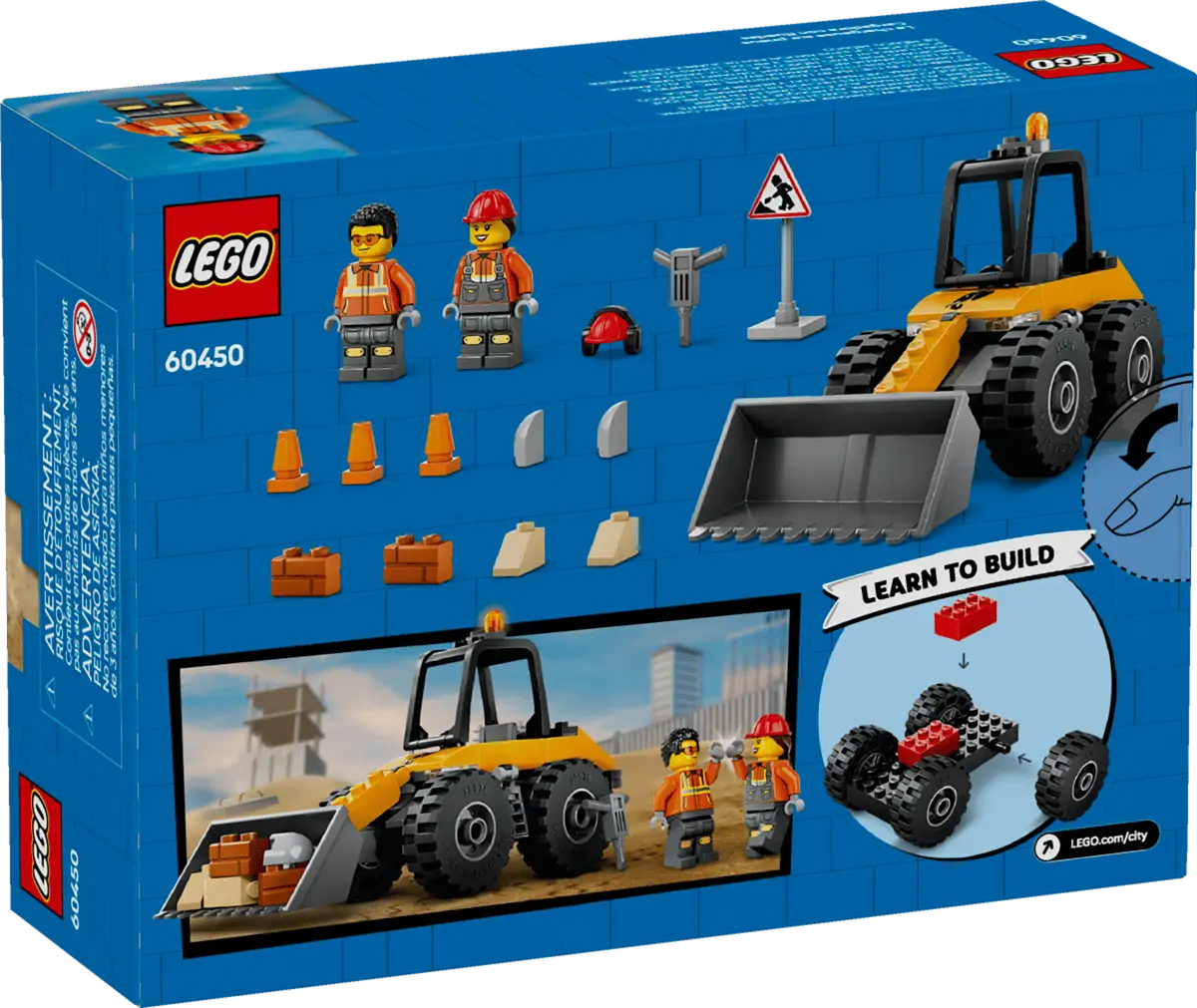 LEGO Technic Construction Loader City #60450 view 7