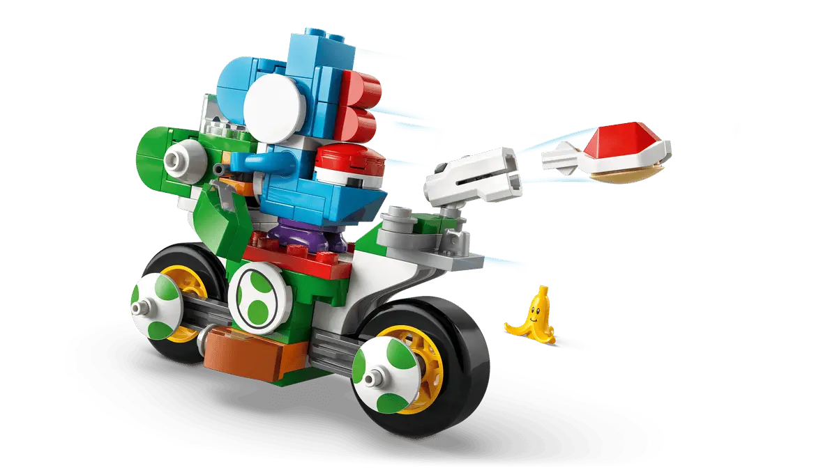 LEGO Super Mario Yoshis Gift House  #72031 Mario Kart™ – Yoshi Bike view 5