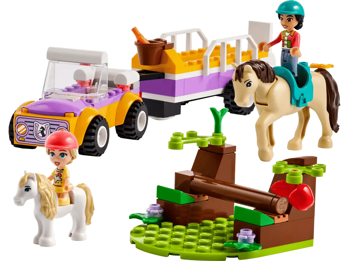 LEGO Friends Horse Training  #42634 Horse and Pony Trailer view 2