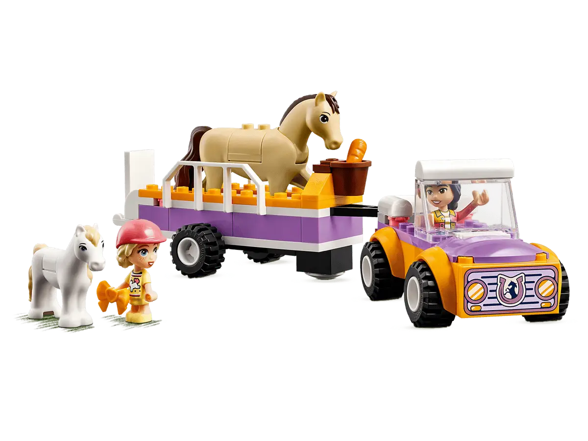 LEGO Friends Horse Training  #42634 Horse and Pony Trailer view 3