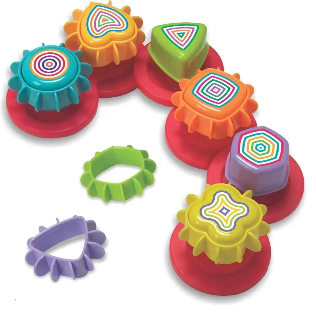 Toymate Play N Learn 14-in-1 Gift Set for Kids 2+ Years Learning & Activity Kit | Shape Sorter, Stacking Castle, Pull Along Turtle, Alphabet Train, Ice Cream Set |Toy for Toddlers view 4