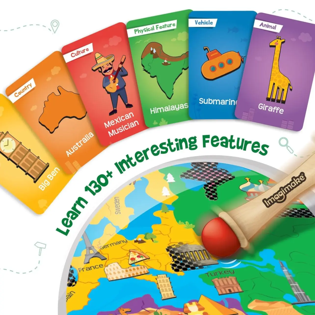 Imagimake Kids Mapology Hidden Quest Board Game view 5