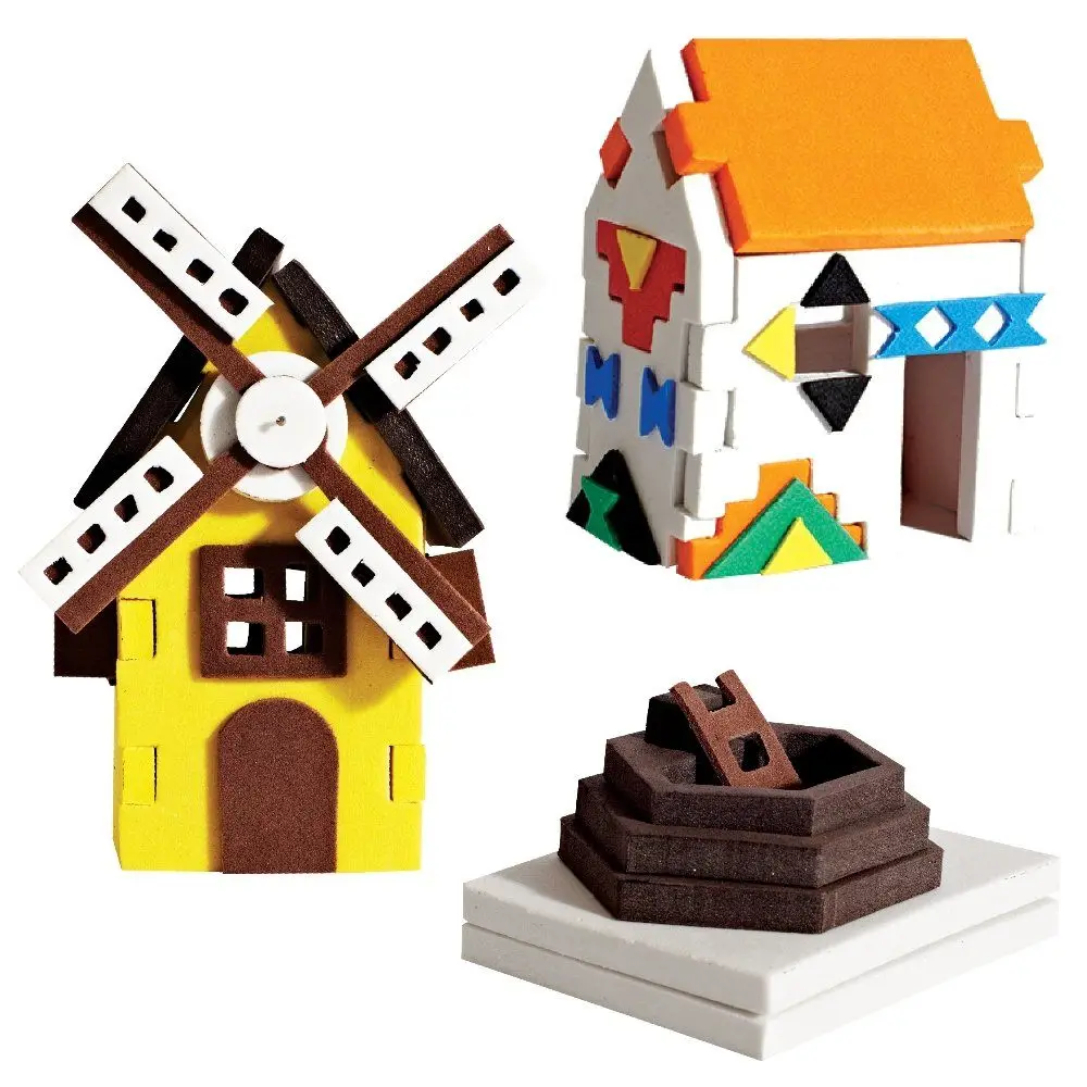 Imagimake Mapology Houses Around The World | Make 13 Miniature Models| 3D Puzzle for Kids | Birthday Gift for Girls & Boys | Educational Toys for 5,6,7,8,9 Years view 5