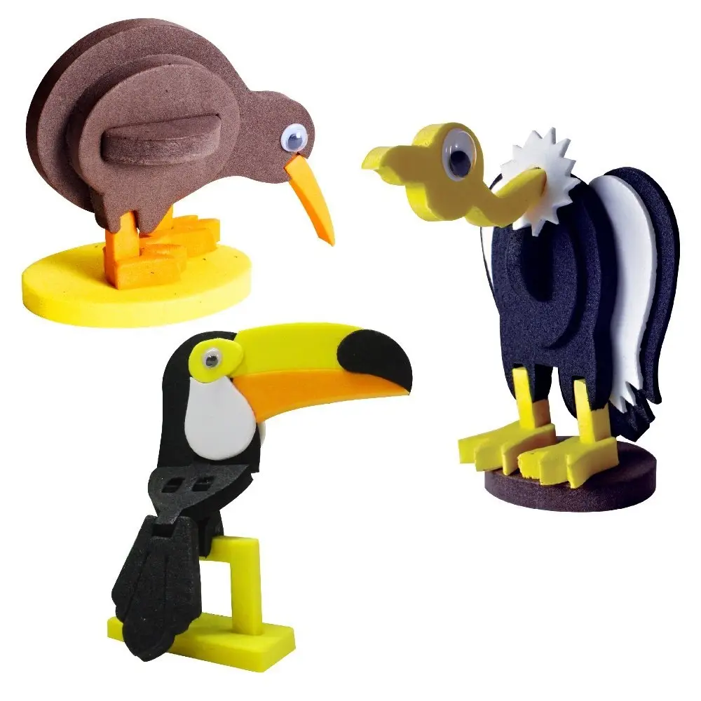 Imagimake Mapology Birds Around The World | Make 13 Miniature Models| 3D Puzzle for Kids | Birthday Gift for Girls & Boys | Educational Toys for 5,6,7,8,9 Years view 3