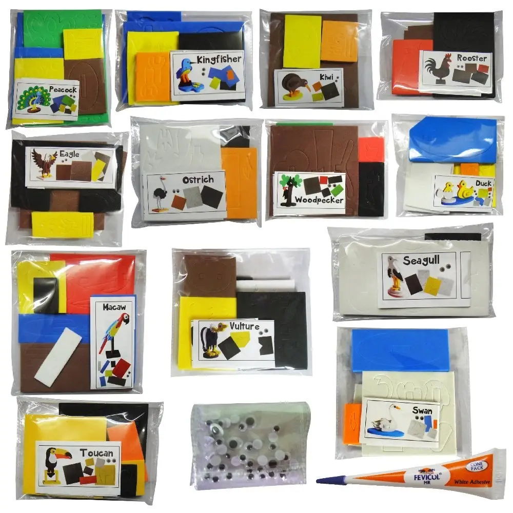 Imagimake Mapology Birds Around The World | Make 13 Miniature Models| 3D Puzzle for Kids | Birthday Gift for Girls & Boys | Educational Toys for 5,6,7,8,9 Years view 6