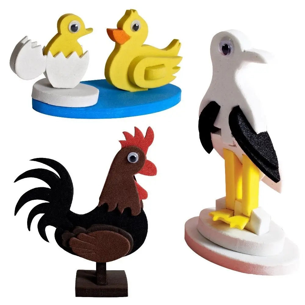 Imagimake Mapology Birds Around The World | Make 13 Miniature Models| 3D Puzzle for Kids | Birthday Gift for Girls & Boys | Educational Toys for 5,6,7,8,9 Years view 9