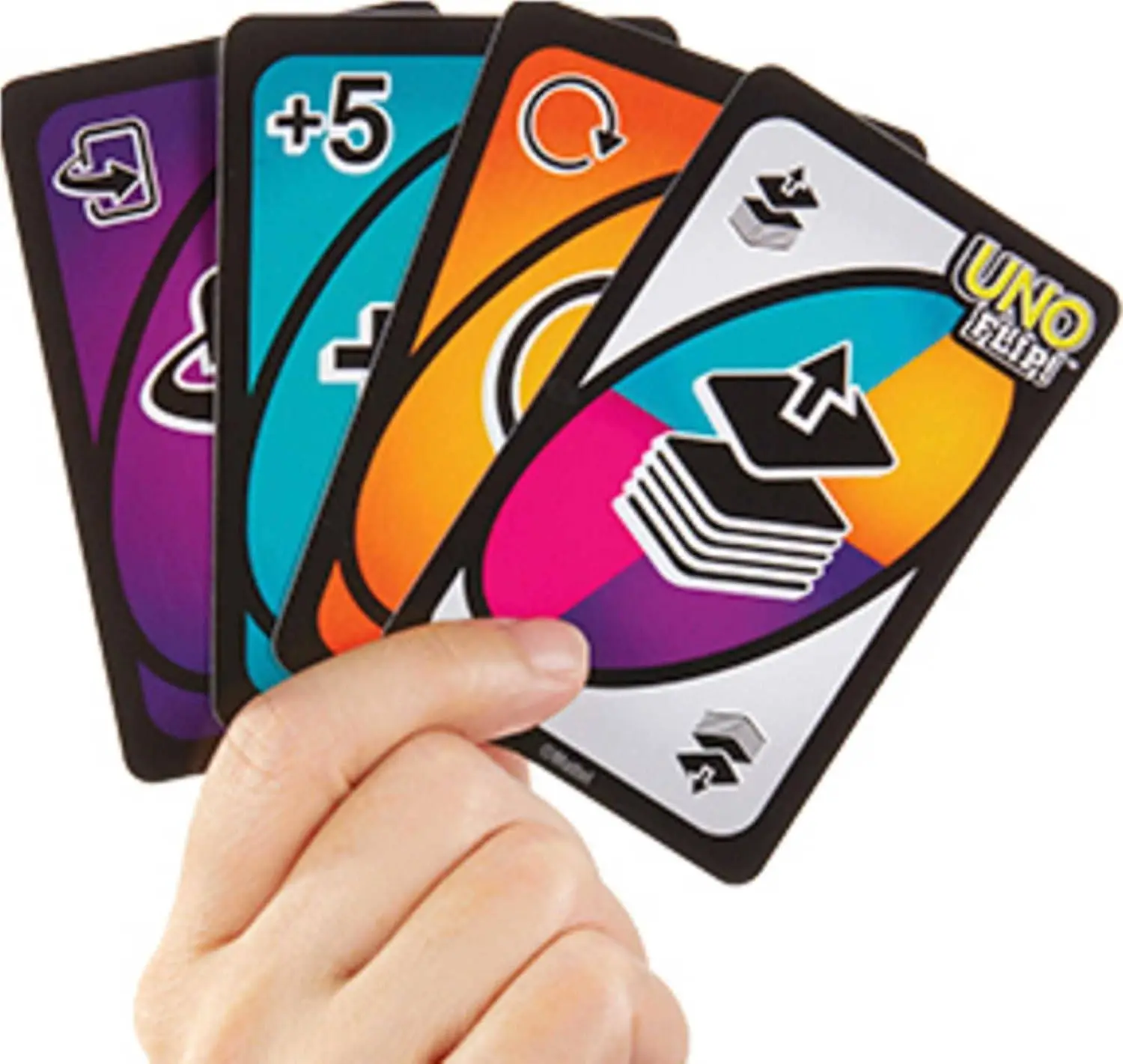 UNO Kid Mattel Games Uno Flip Side Card Game, Multi Color view 3