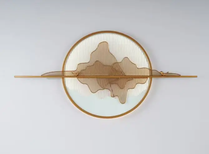 Golden Contour Wall Light - BD6049-1200X600MM view 2