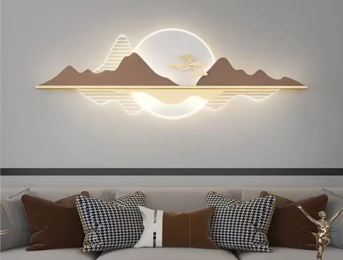 Celestial Mountain Wall Light - BD6112-1350X550MM view 2