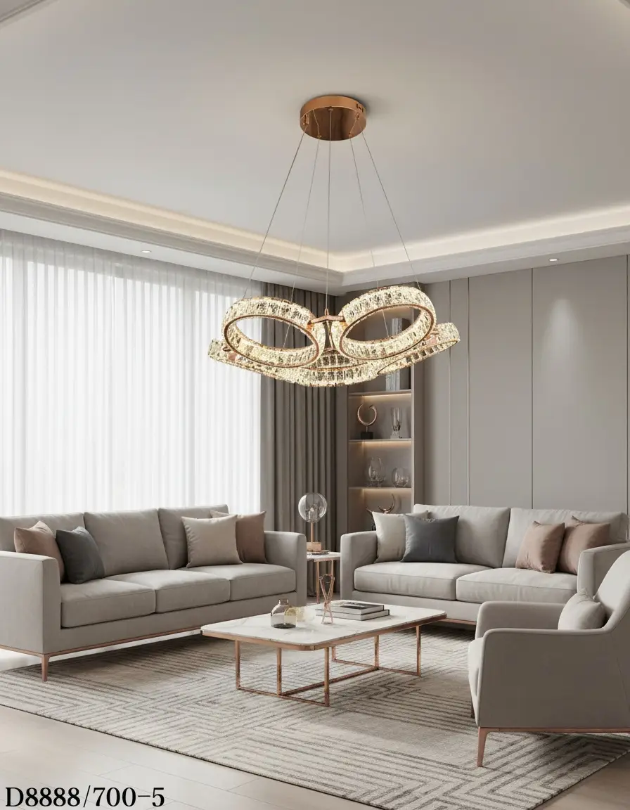 Crystal Chandelier - D8888/700-5