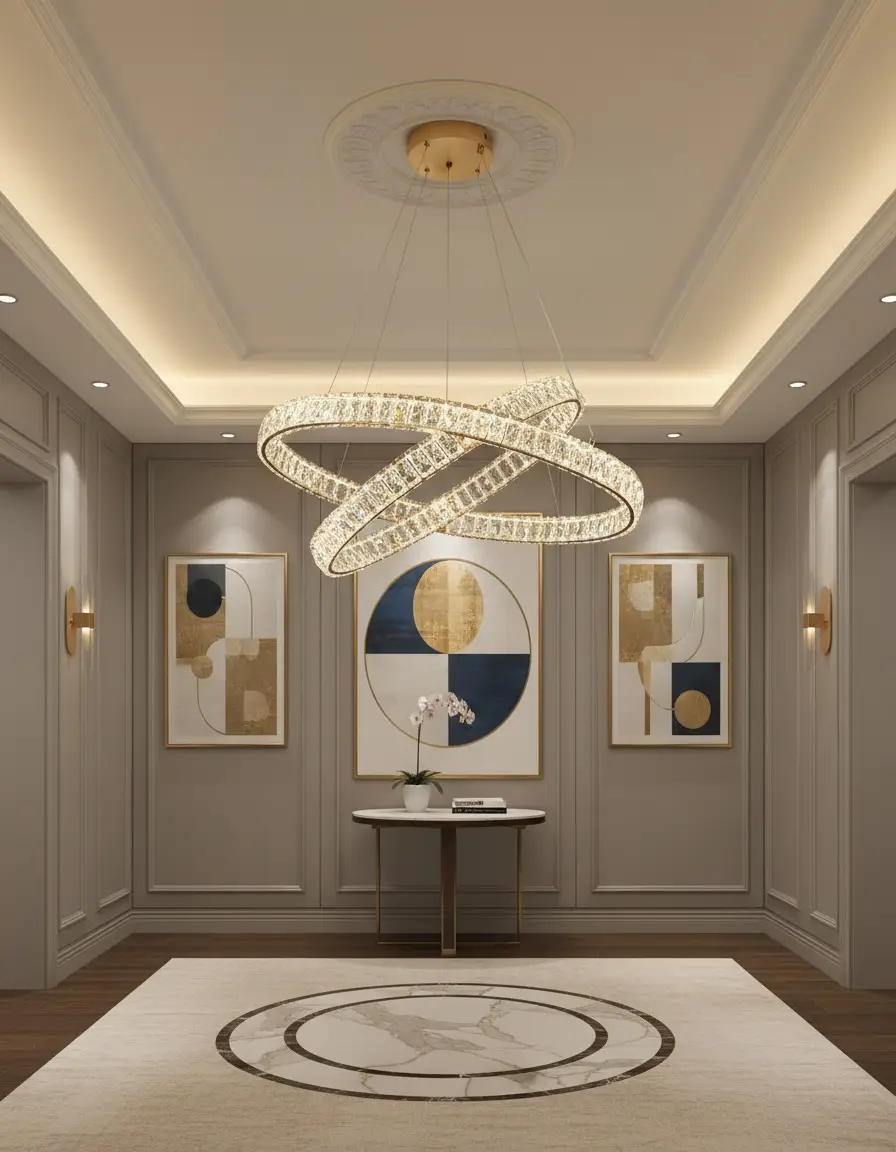 Crystal LED Chandelier -  D8897/630-2