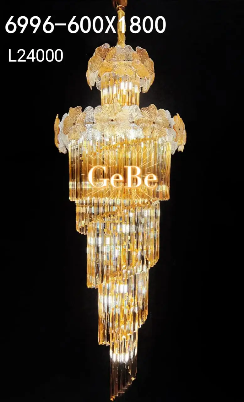 Crystal Chandelier - 6996-600X1800 view 2
