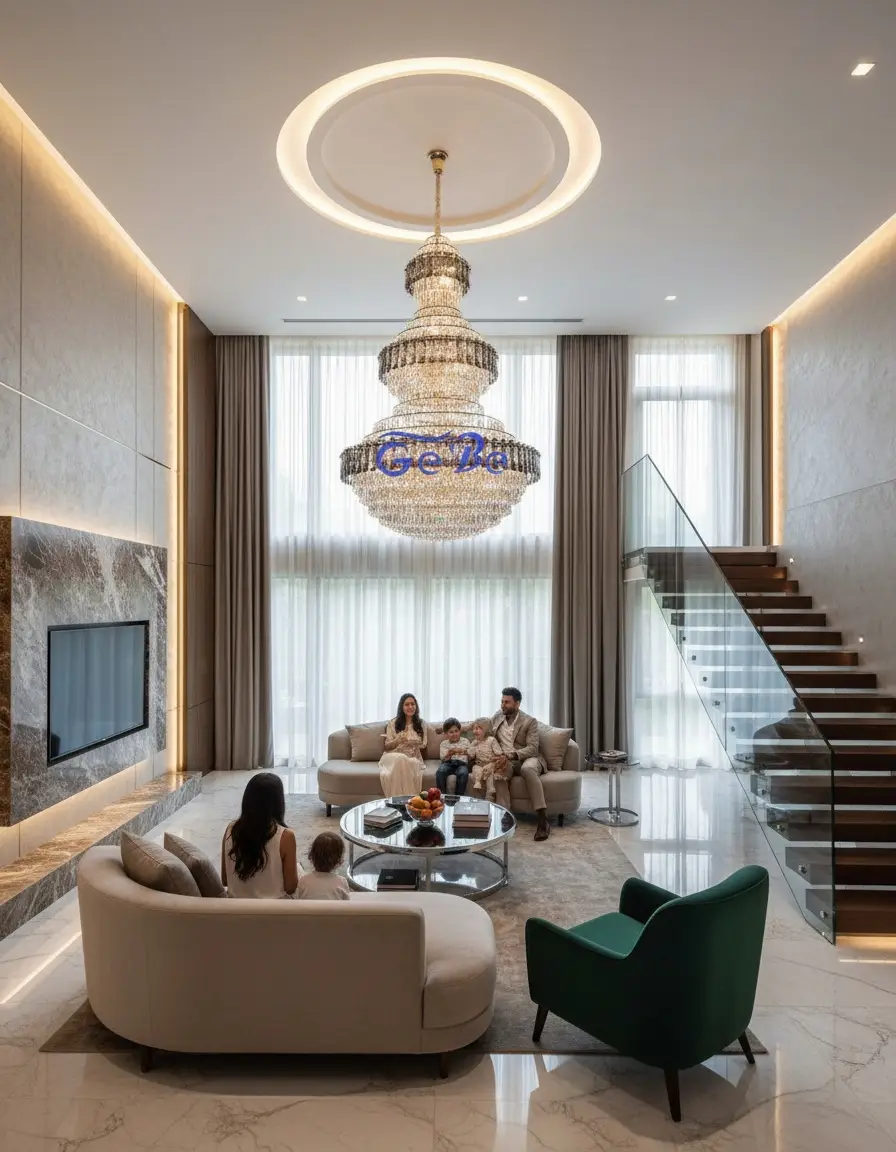 Crystal Chandelier - 8102-1200X1800MM
