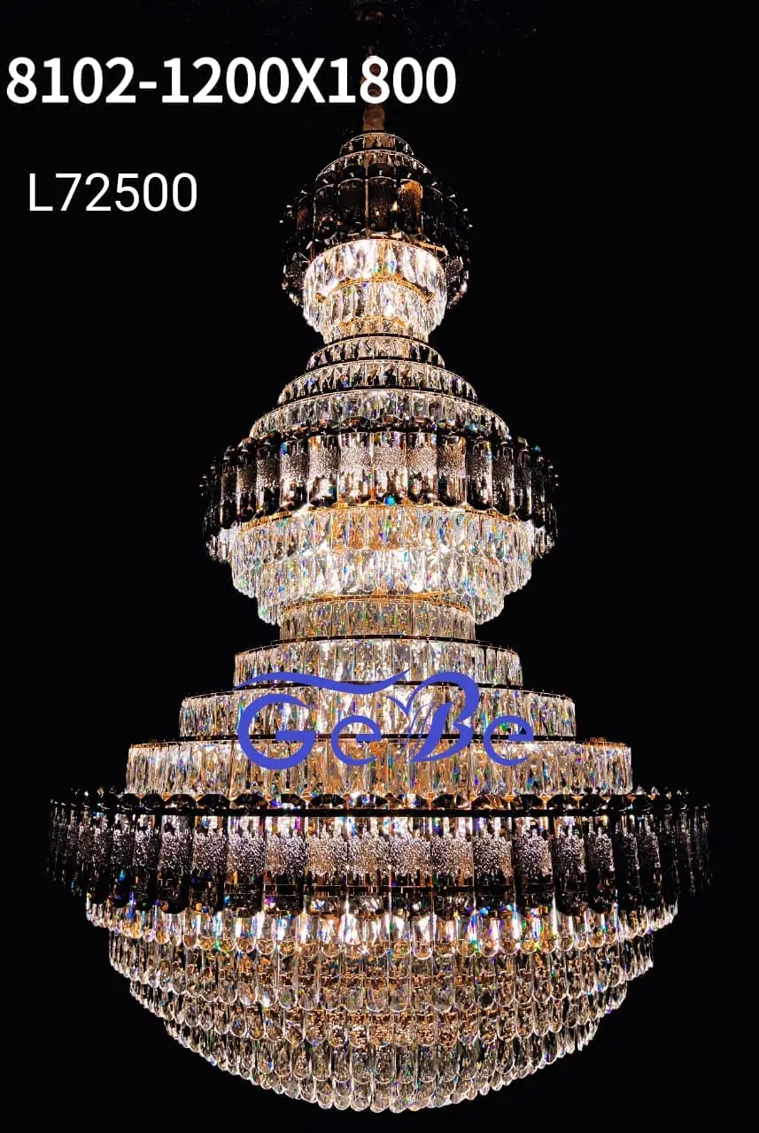 Crystal Chandelier - 8102-1200X1800MM view 3