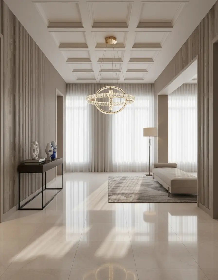 Crystal Infinity Chandelier - D8897/630-3