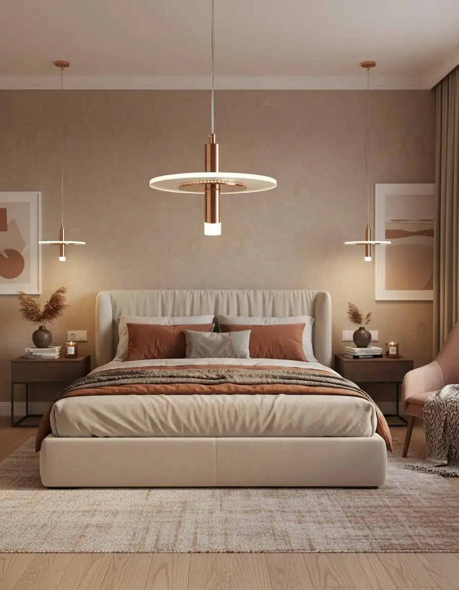 Contemporary LED Pendant Light - MX7716-1