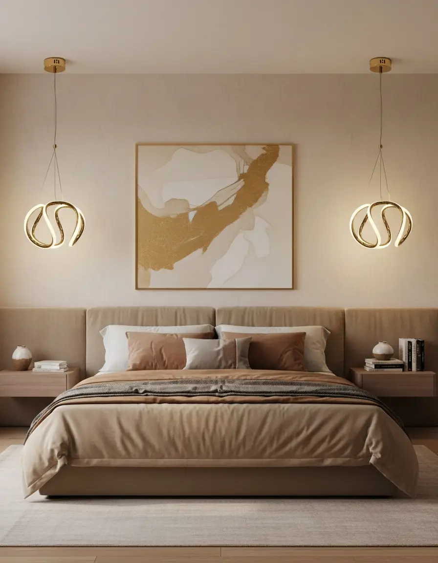 Golden Loop Pendant Light - PA-Y51-1