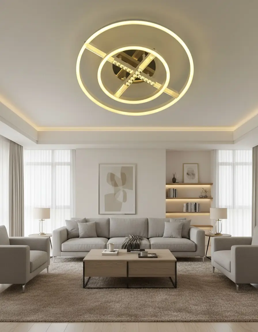 Modern LED Ceiling Light - 3301-2