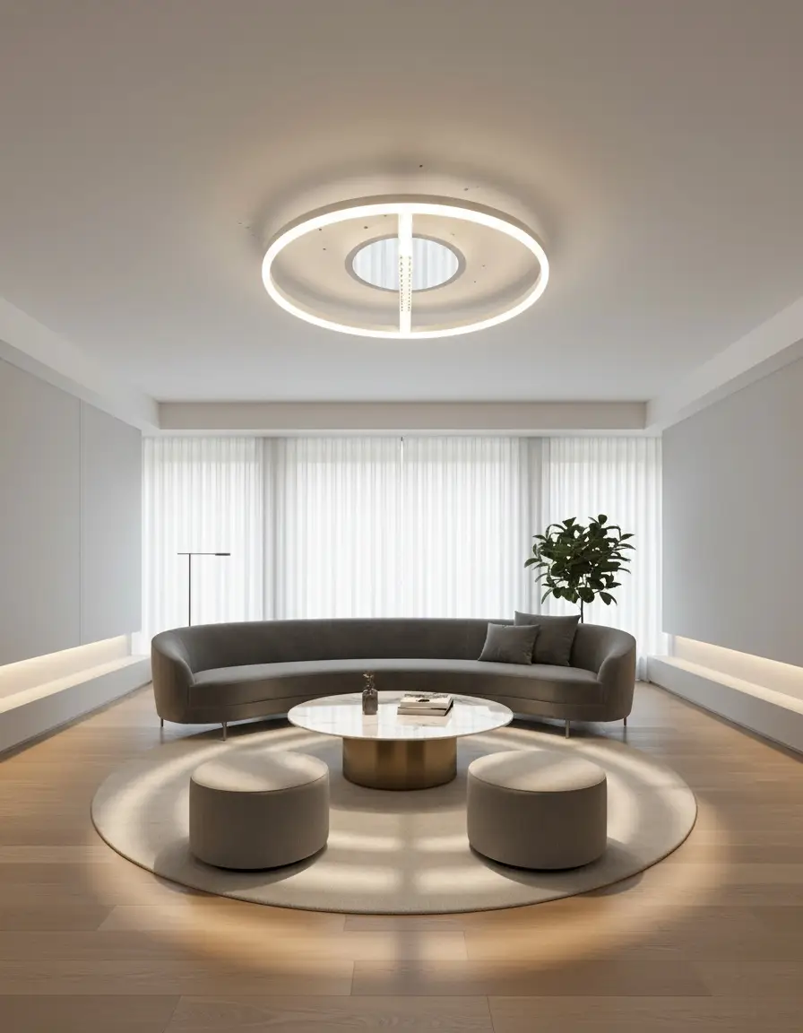 Circular LED Ceiling Light - 3301-1