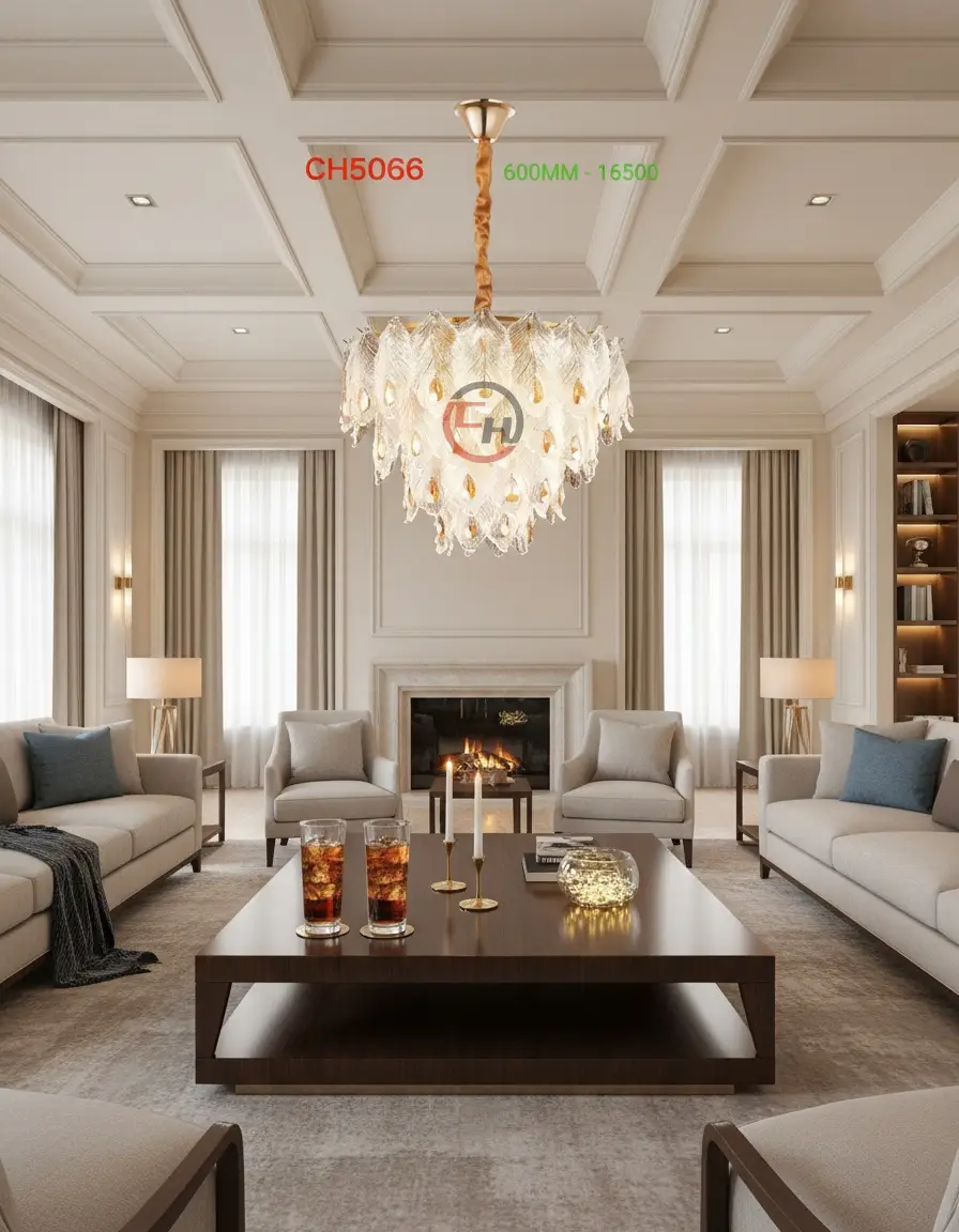 Elegant Crystal Chandelier CH5066 - 600MM