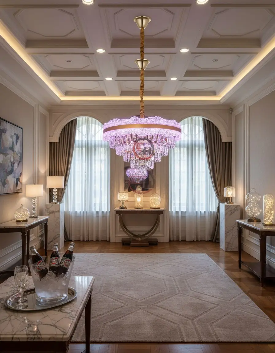 Elegant Crystal Chandelier - CH7051 - 600MM