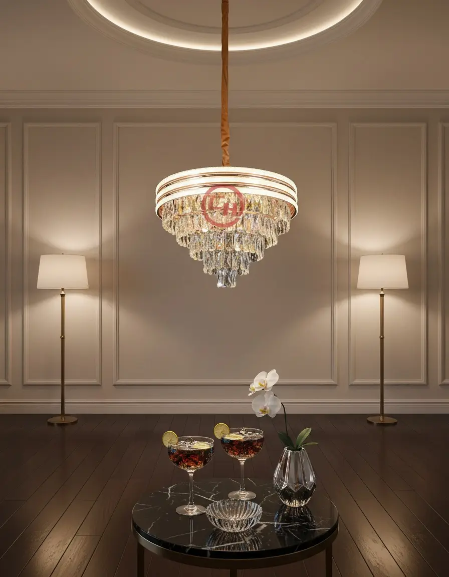 Elegant Crystal Chandelier - CH1192-400MM