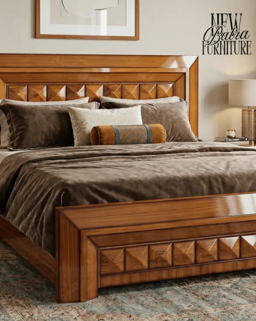 Imperial Artisan Diamond-Facet Double Bed view 2